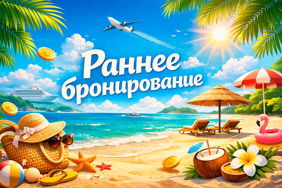 Раннее бронирование